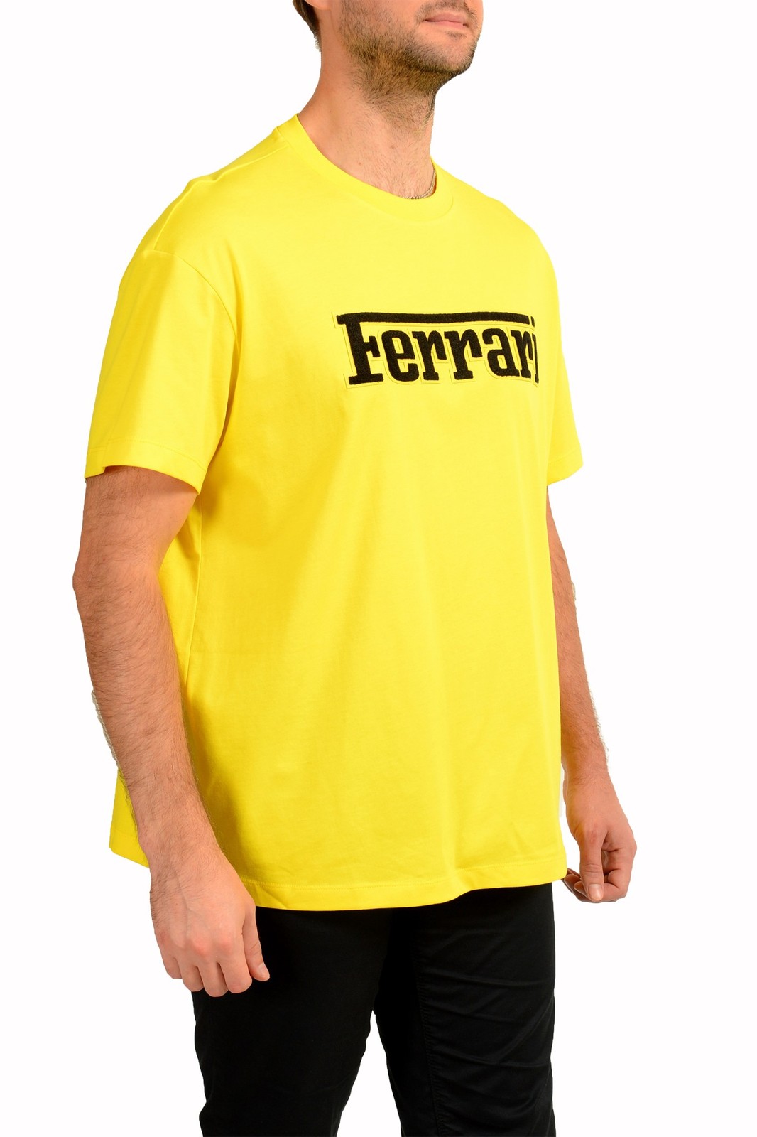 Scuderia Ferrari Men's "Fluid Organic Jersey" Crewneck T-Shirt US 2XS IT 44 gallery