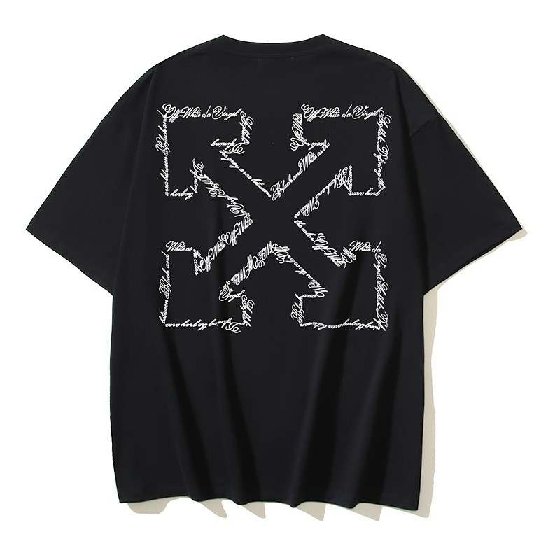 Off White T-Shirt Black / White S-M-L-XL gallery