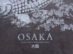 25SS KITH OSAKA KOI FISH TEE SIZE M VINTAGE BLACK MENS T-SHIRTS Japan Exclusive