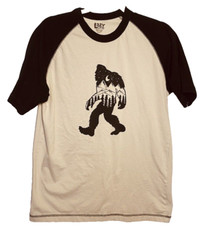 Lazy One BIGFOOT Tee Shirt Size Small Short Sleeve Cotton Graphic Sasquatch