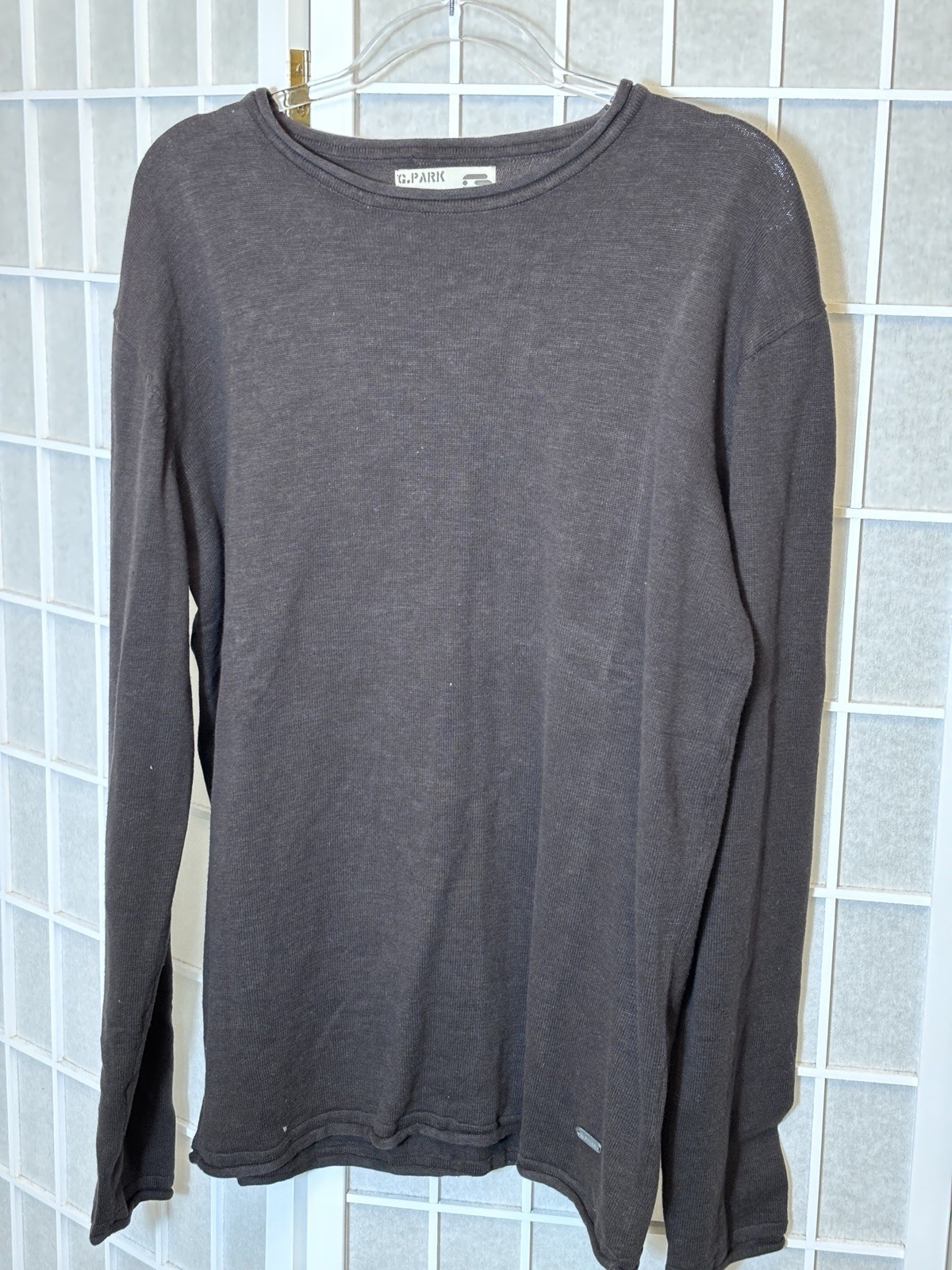 Gentle Park Mens Grey Long Sleeve Top Size XXl Gorpcore Hiking Camping Climbing gallery