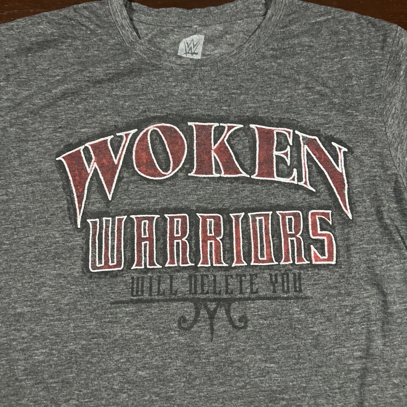 WWE Matt Hardy Woken Warrior T Shirt Men's Medium Gray Wrestling Delete Graphic gallery