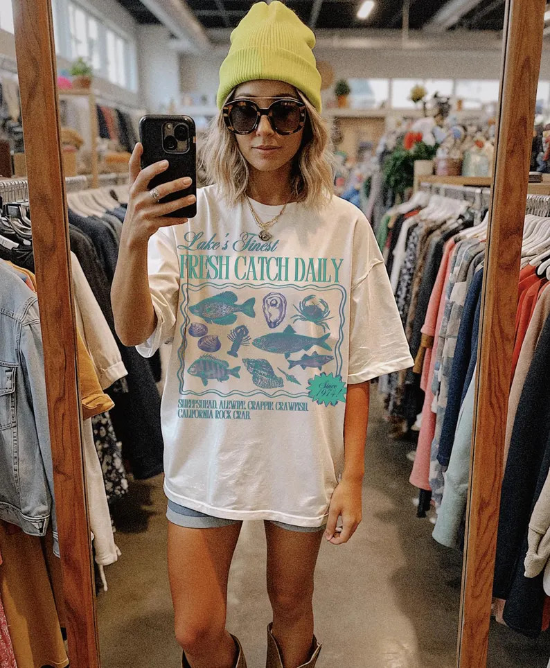 Oversized Fisherman Comfort Tee