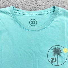 ZJ Boarding House T Shirt Mens Medium Santa Monica California Tee Blue 1988