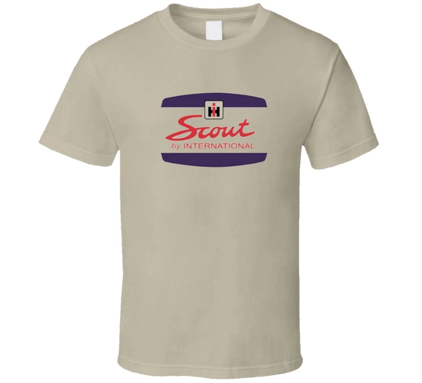 International Harvester Scout Vintage Graphic Tee Mens Cotton Retro Gift gallery