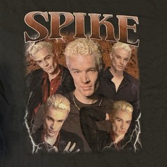 Buffy The Vampire Slayer Spike Shirt Promo Movie Horror Rare Reprint? Comfort