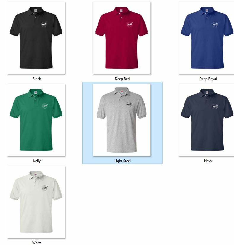 NASA Logo RETRO old school Polo Shirt S-5XL gallery