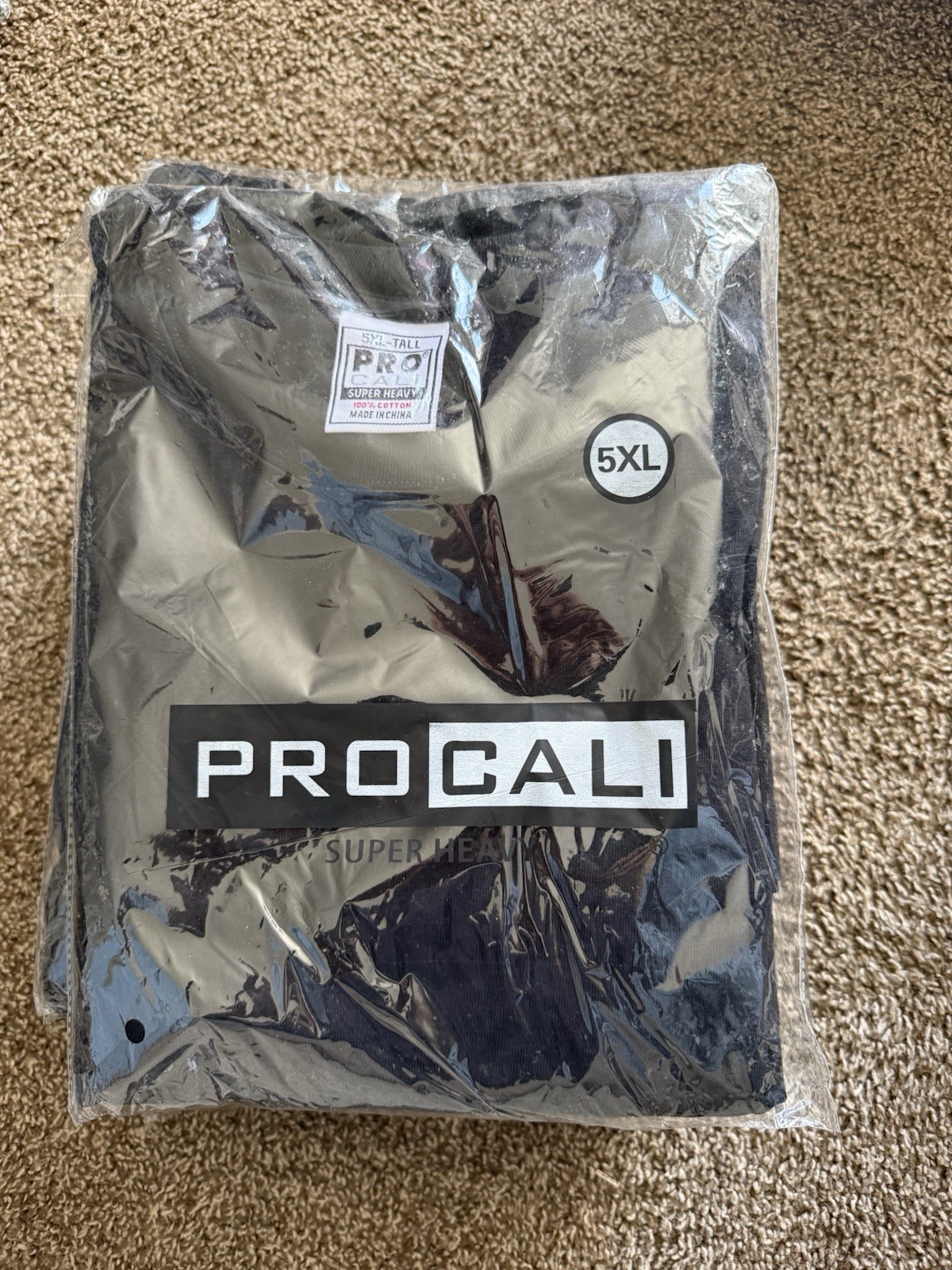 Pro Cali 5xl Super Heavy Duty T-Shirt Pack Of 5