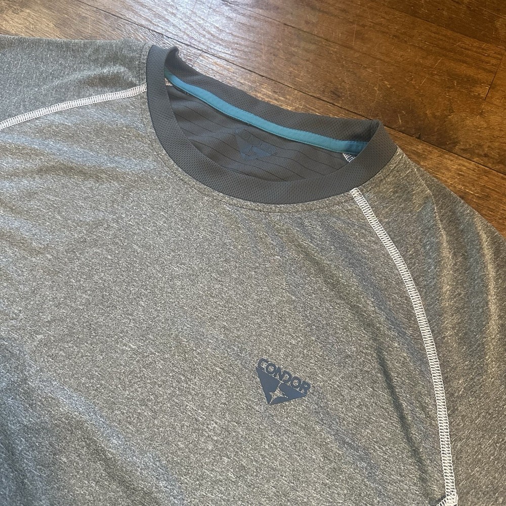 Condor Men’s Surge Performance T-Shirt – Large |Graphite|