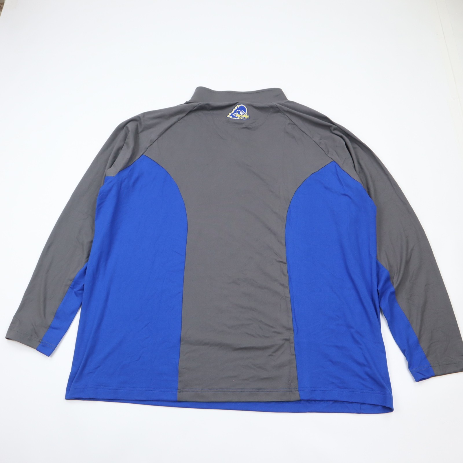 Delaware Blue Hens Colosseum 1/4 Zip Windshirt Pullover Mens Blue 3XL NWT gallery