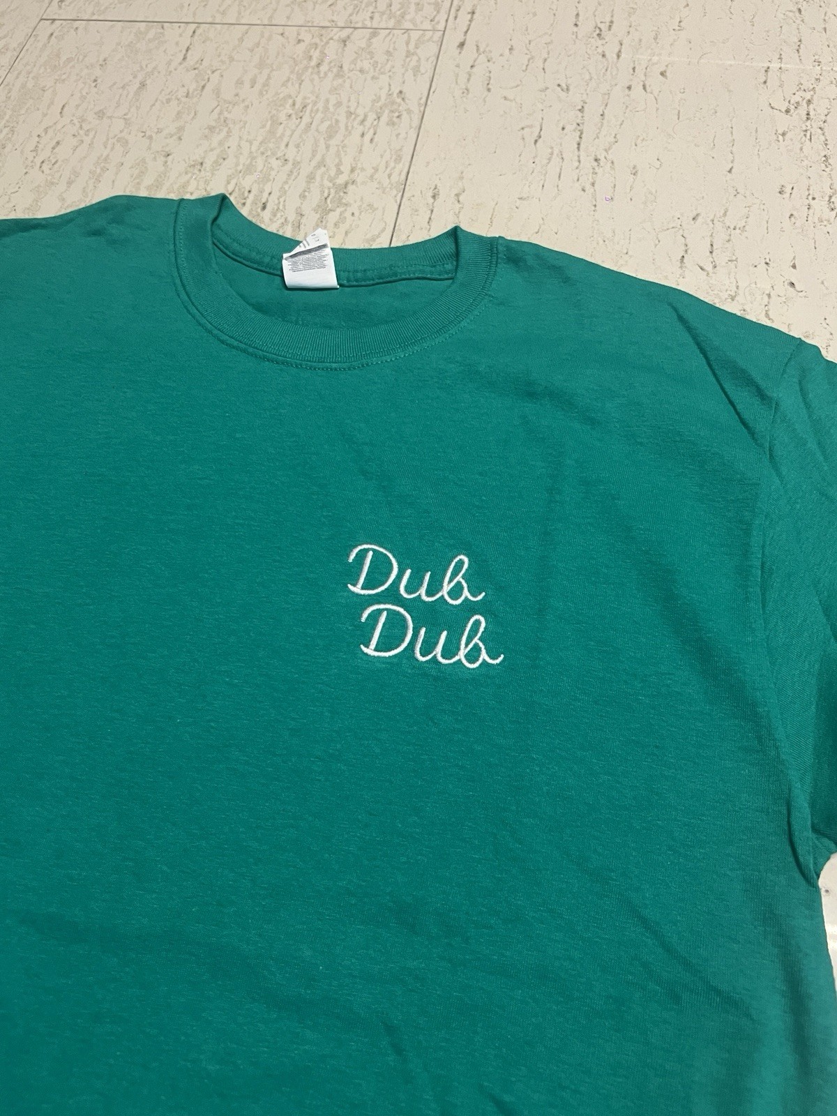 Official Apple WWDC19 Green Embroidered Dub Dub Tee gallery