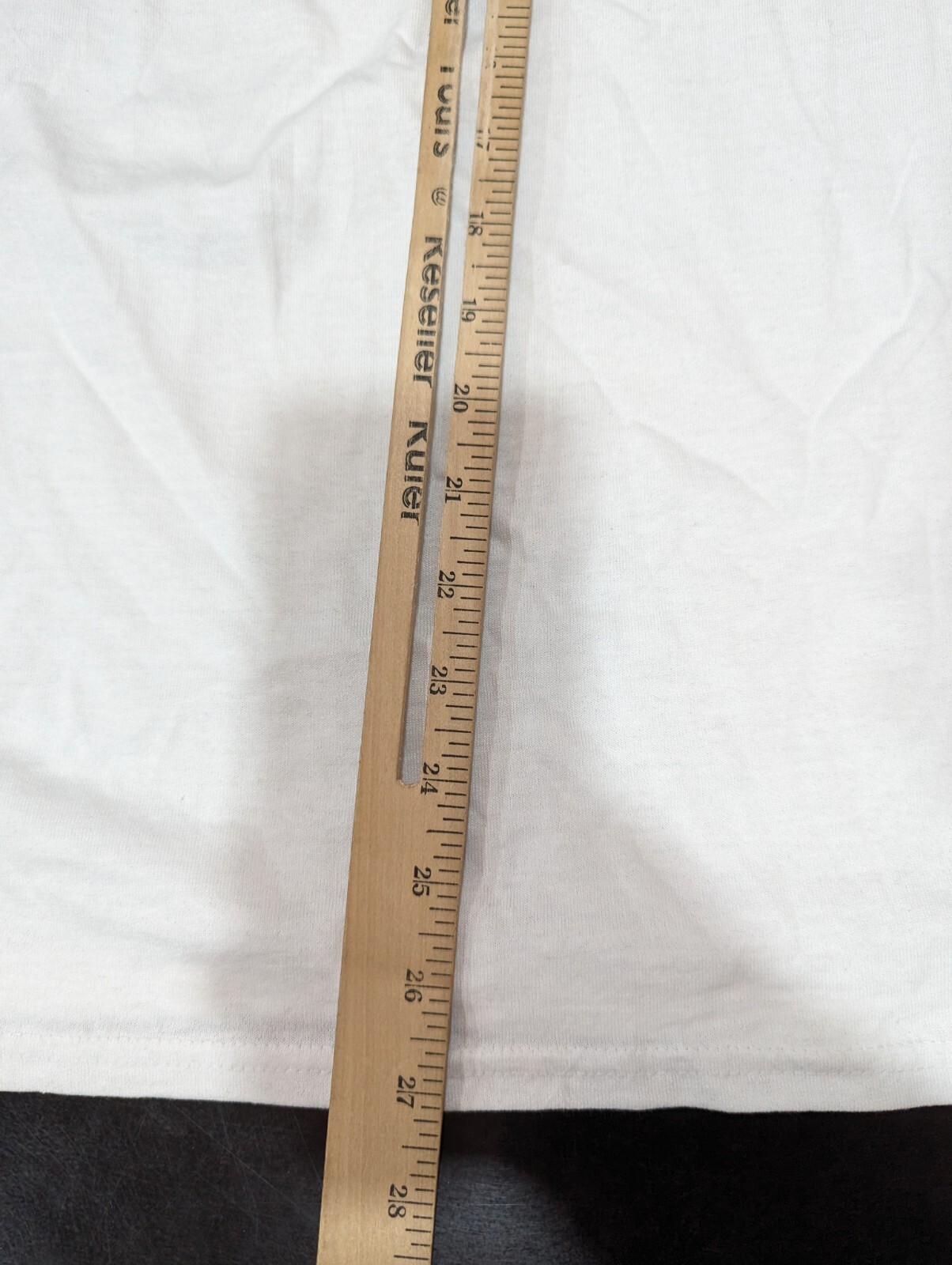 Hanes Comfort Blend Eco Smart white t shirt sz M gallery