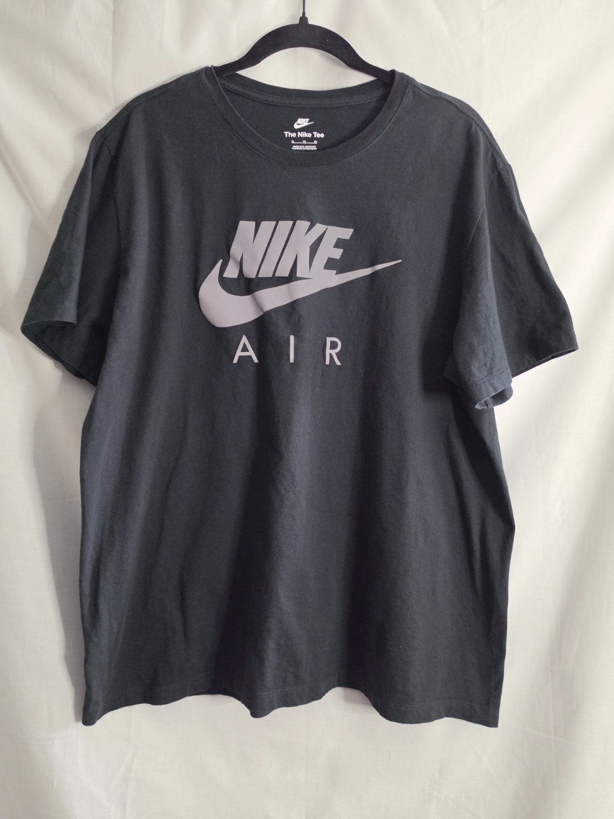 Nike Air T-Shirt Men’s XL Black Graphic Logo Short Sleeve Crew Neck Tee