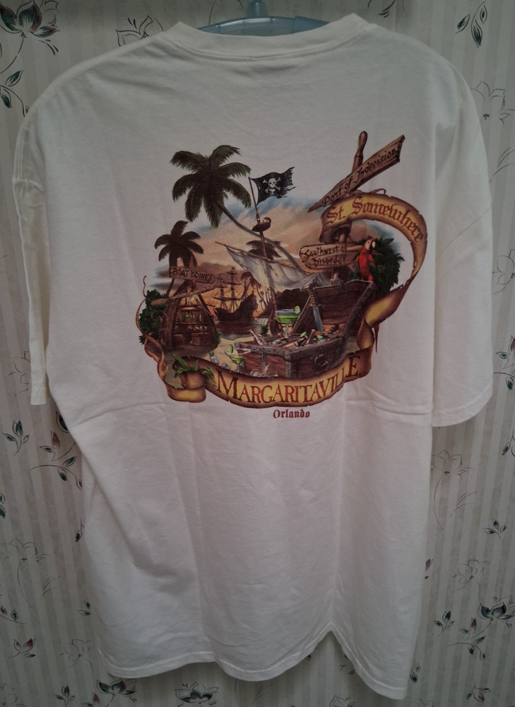 Jimmy Buffet Margaritaville Orlando “St. Somewhere” 2XL shirt (Retired)