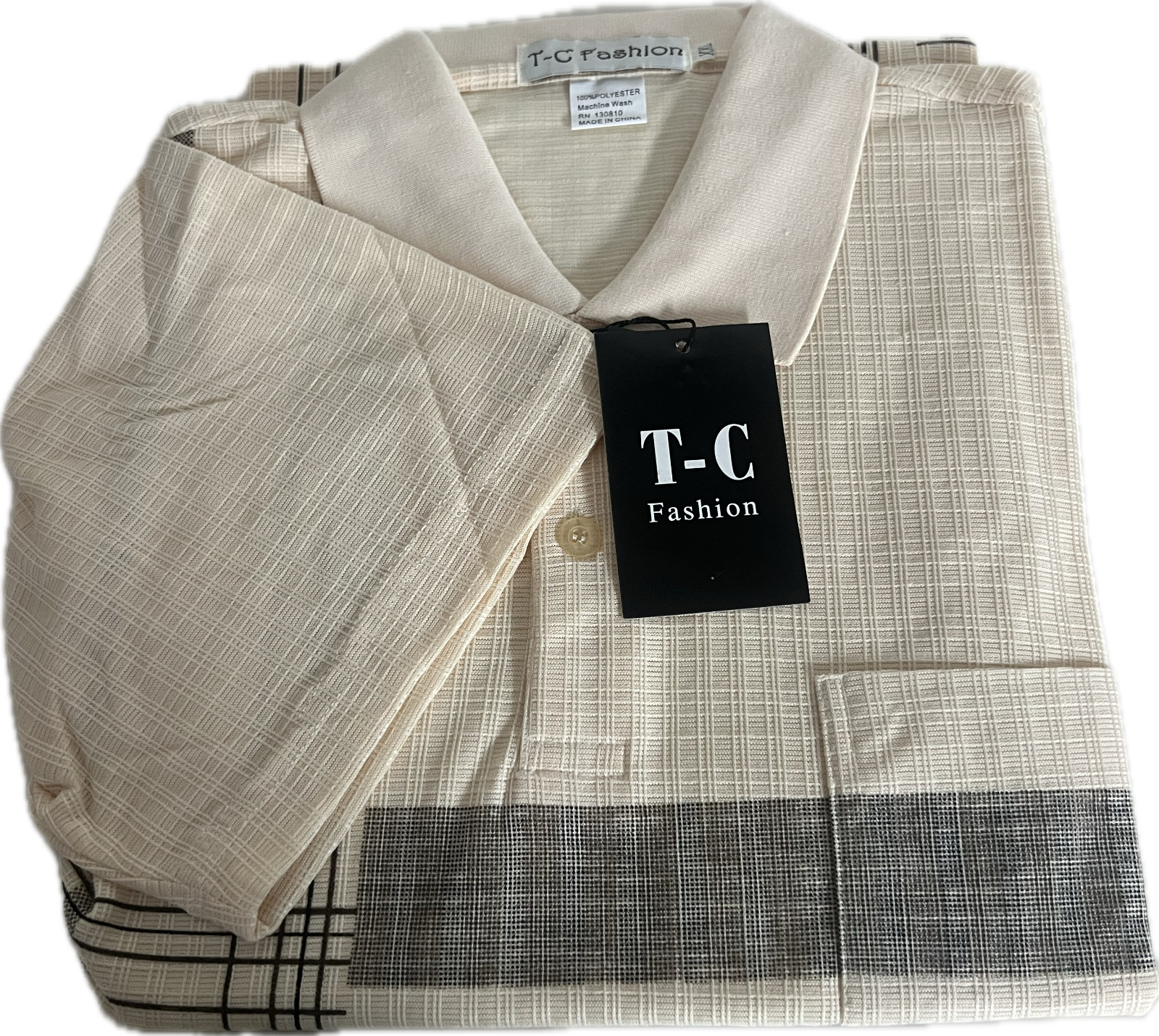 T-C FASHION men shirts lemon- black size-xxl. gallery