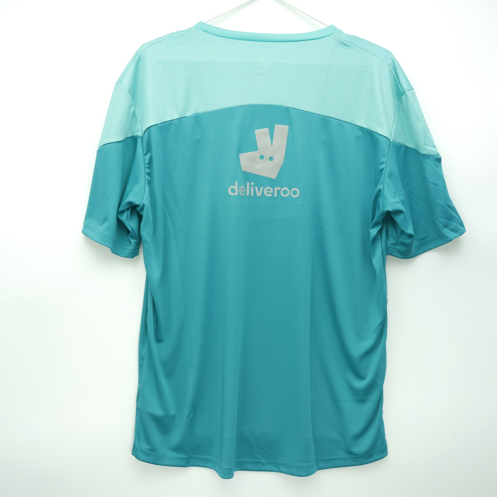 Deliveroo 3 Short Sleeve Base Layer Turquoise Size XL – Quick Drying Lightweight gallery