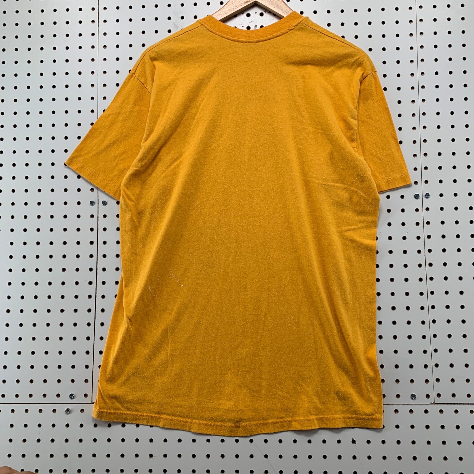 Vintage Stedman T Shirt Men XL Gold 80s Wormhoudt & Kempkes Clothiers Pella Iowa gallery