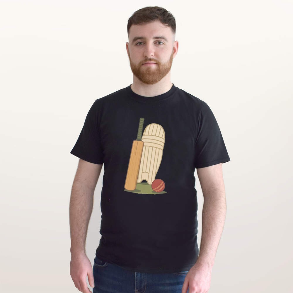 'Cricket Essential Gear' Unisex T-Shirt - 100% Cotton (S-XXL) (TA054249) gallery