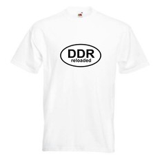 T-Shirt DDR reloaded oder T-Shirt DDR 2.0 (2 Varianten)