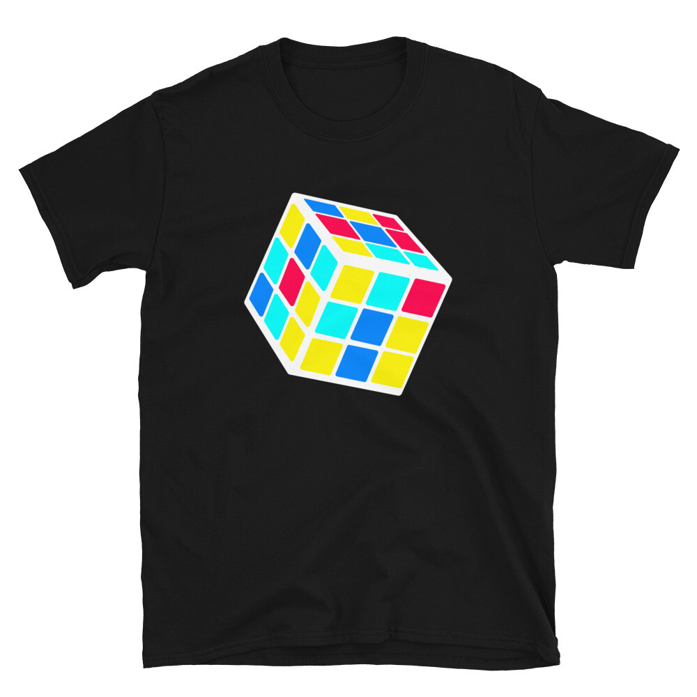 80s 90s Retro Cube Classic Graphic T-Shirt gallery
