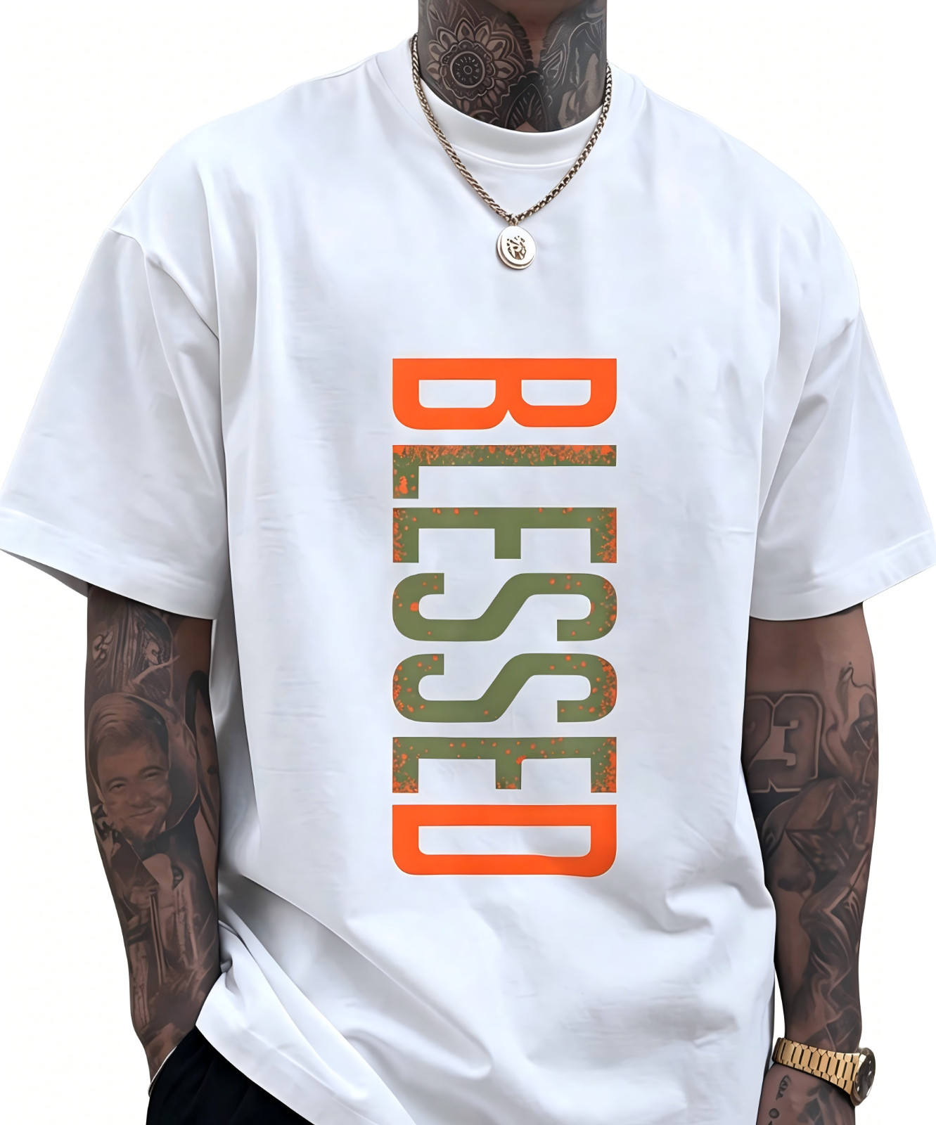 Men's 3D Graphic T Shirt Short Sleeve Crew Neck Casual Streetwear Tee gallery