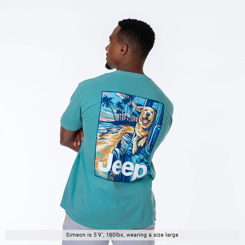 Jeep Beach Buddy T-Shirt Size XL Comfort Colors Shirt gallery