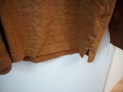 Duluth Trading Co Mens Mock Neck Long Sleeve Shirt M Sandstone