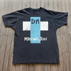 DEPECHE MODE PERSONAL JESUS Unisex Black T-shirt Size S-5XL
