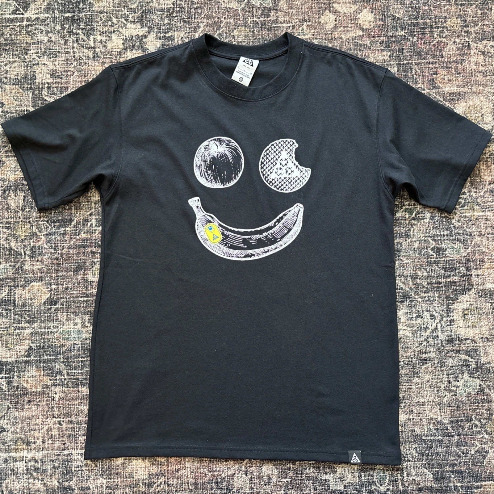 Nike ACG Shirt | Mens S | Gorpcore Hike Snacks Banana Apple Dri Fit Tee gallery