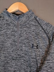 Under Armour 1/4 Quarter Zip Lightweight Long Sleeve Shirt Men’s Medium Loose