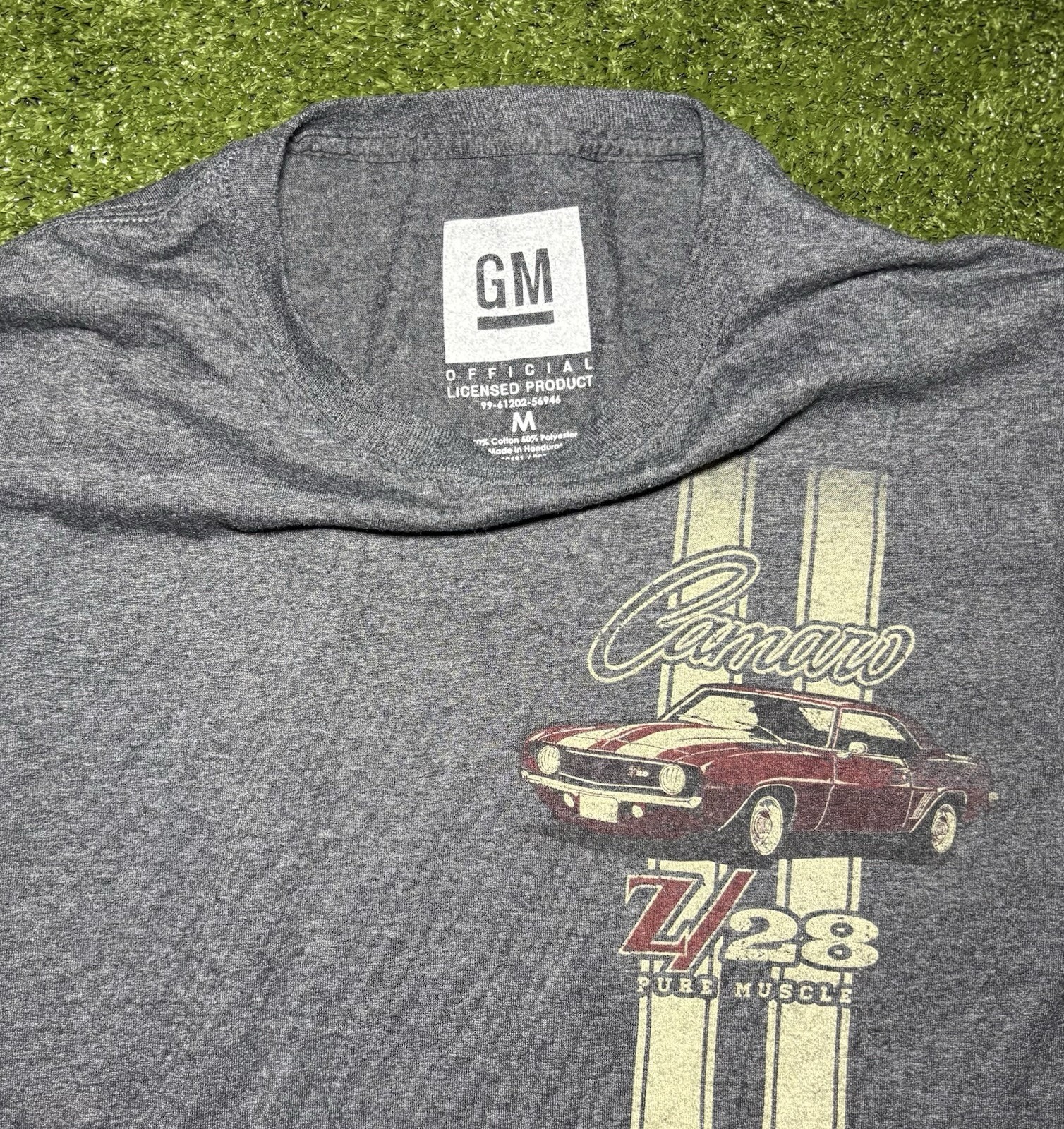 GM Camaro Z28 Officially Licensed Grey Shirt Size M gallery