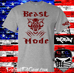 T-shirt,Beast Mode,Wolf,Exercise,Wellness,Fitness,Goal,#BeastMode,Motivation,,