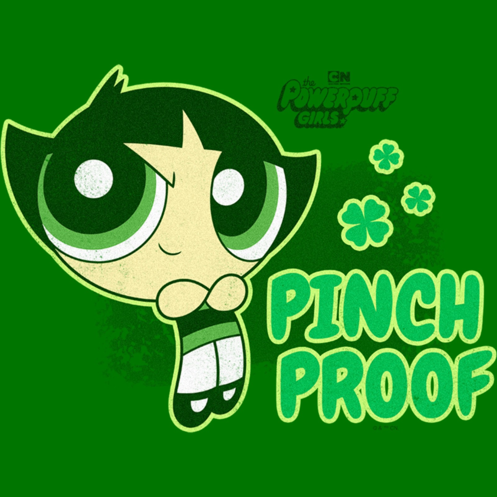 Men's The Powerpuff Girls Pinch Proof Buttercup T-Shirt gallery