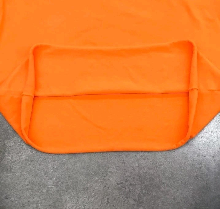 Size OS - Sunday Service Choir Raw Hem Heavy Rib BLANK Tee *see measurements gallery