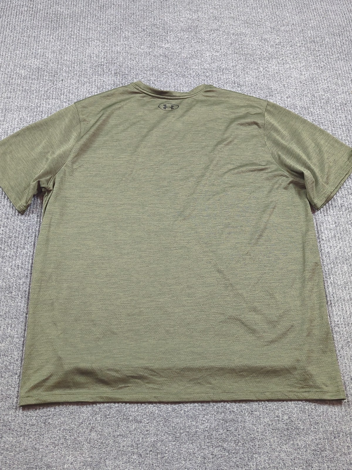 Under Armour Shirt Mens XL Green Short Sleeve Loose Fit Performance gallery