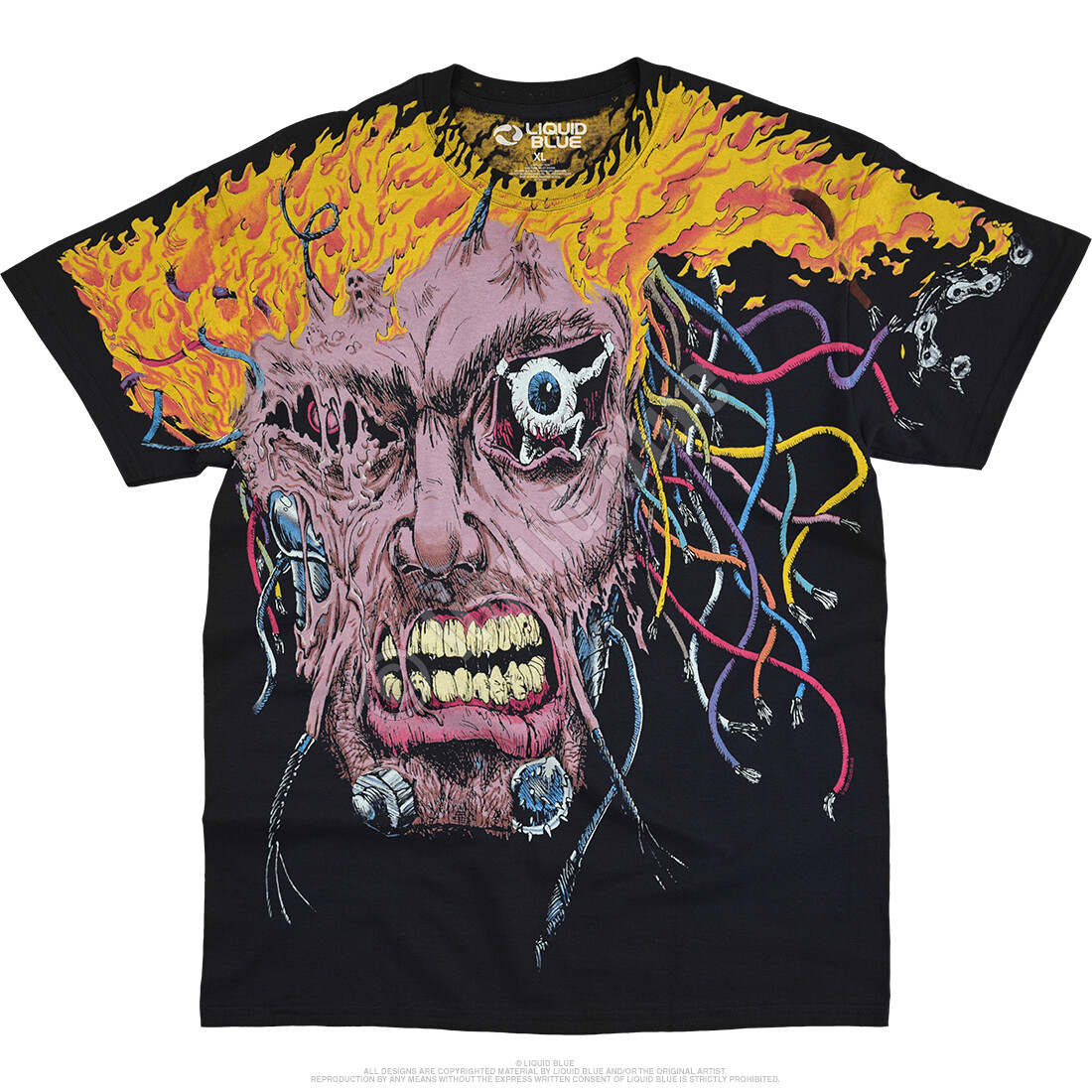 OVERLOAD-2 Side OVERALL PRINT T-SHIRT S-M-L-XL-XXL Travis Scott,Wolverine-Logan gallery