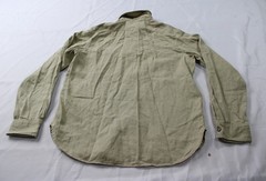 Buck Mason Men’s Hemp HBT Soft Pack Station Shirt AP2 Light Khaki Small NWT