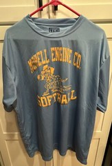 Monell Engine Company Washington I’ll NY Fire Dept. Softball T Shirt, MENS XL