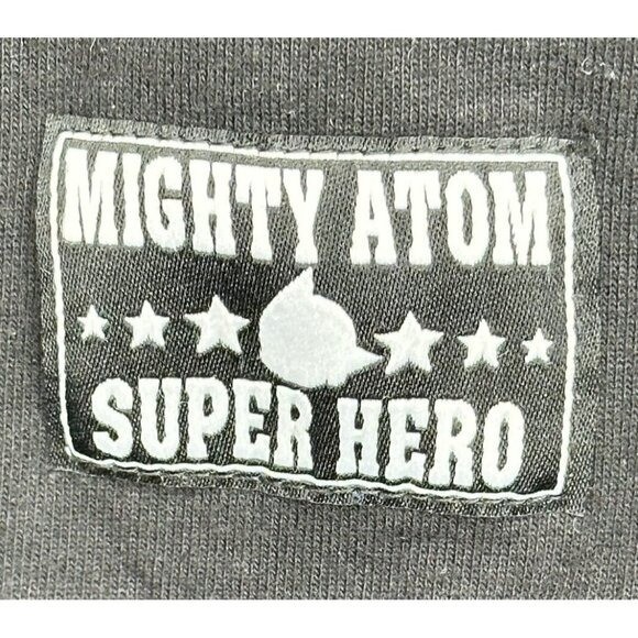 Tezuka Astro Boy Mighty Atom Sweatshirt Mens L Black Anime Graphic Hologram gallery