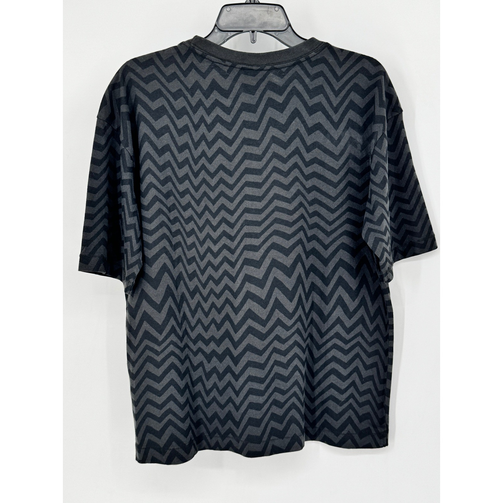 Quiksilver T-Shirt Mens XL Black Good Chevron Zigzag Pocket Logo Tee 2735 gallery
