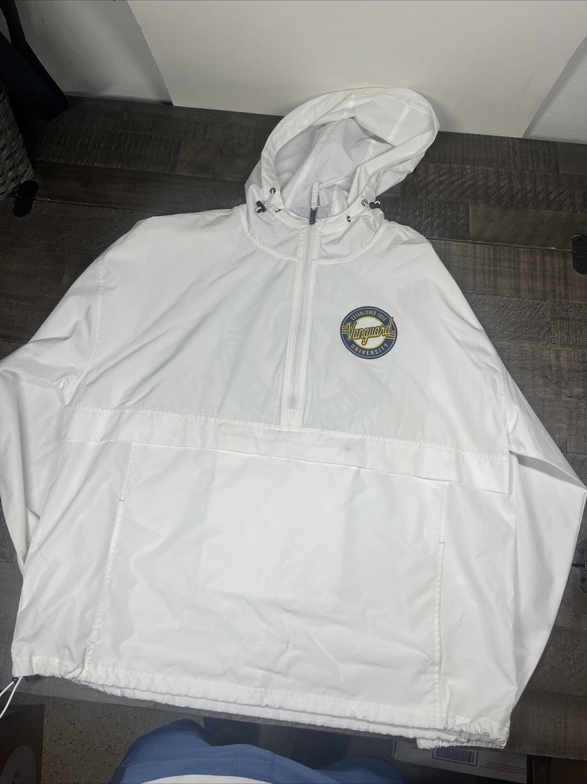 VTG Santa Clara Vanguard SCV University College Windbreaker Rain Jacket Coat gallery