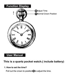 Steampunk Antique Nightmare Christmas Pocket Watch Mens Quartz Pocket Watch w…