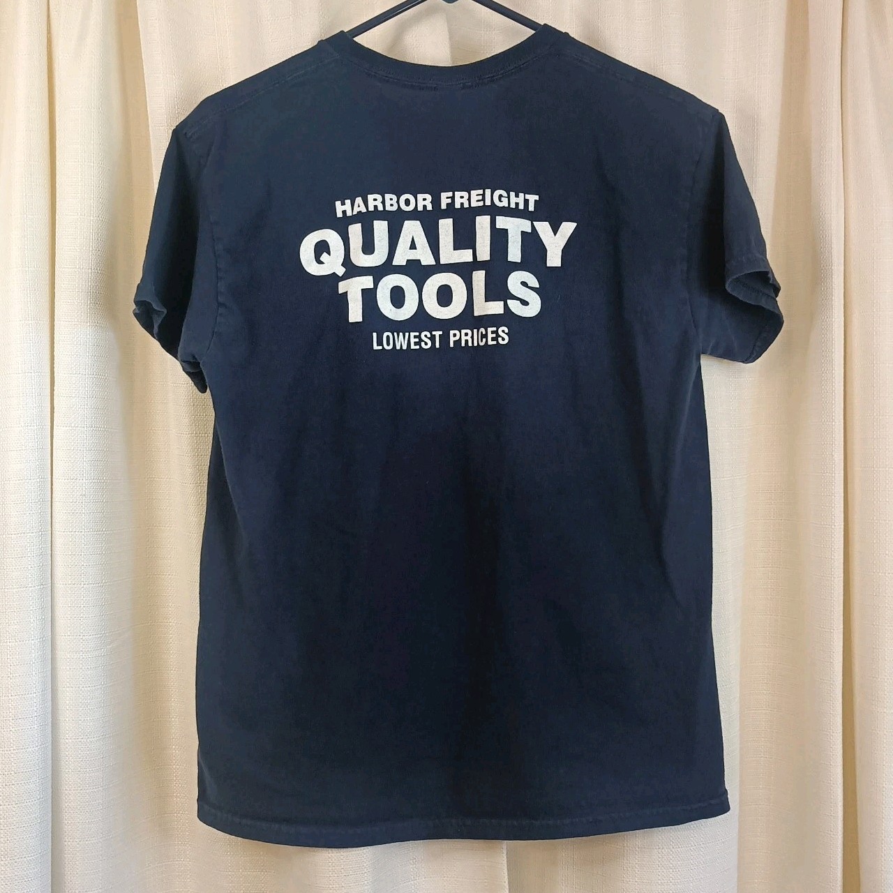 Lot Of 3 Harbor Freight Unisex Size M Navy Logo Employee Tshirts gallery