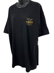 Quiksilver Waterman Collection Black Graphic Tee Extra Large XL Short Sleeve New