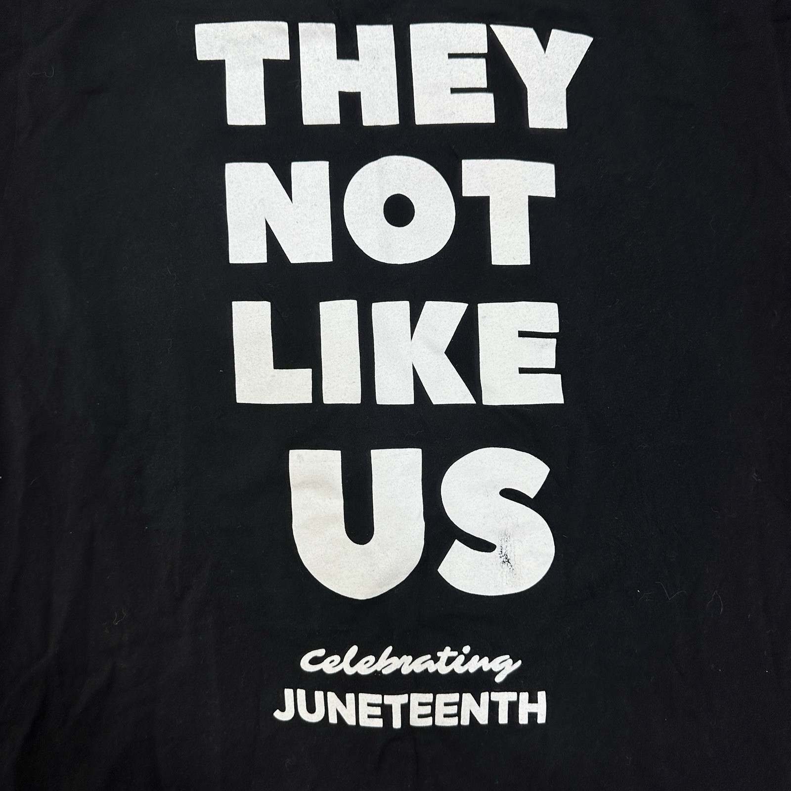 Kendrick Lamar They Not Like Us Black T-Shirt Men's Size Medium The Pop Out gallery
