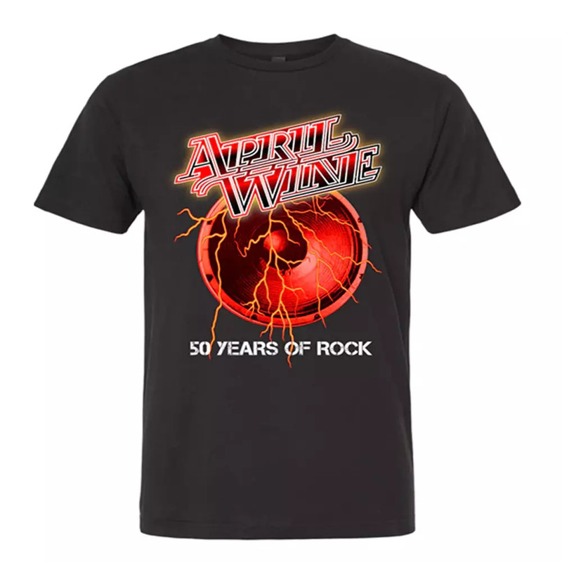 April Wine band 50 years of rock T Shirt Full Size S-5XL