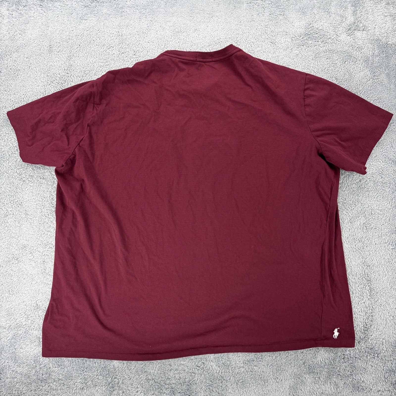 Polo Ralph Lauren Mens Logo Jersey Graphic T Shirt Size 4XLT Red gallery