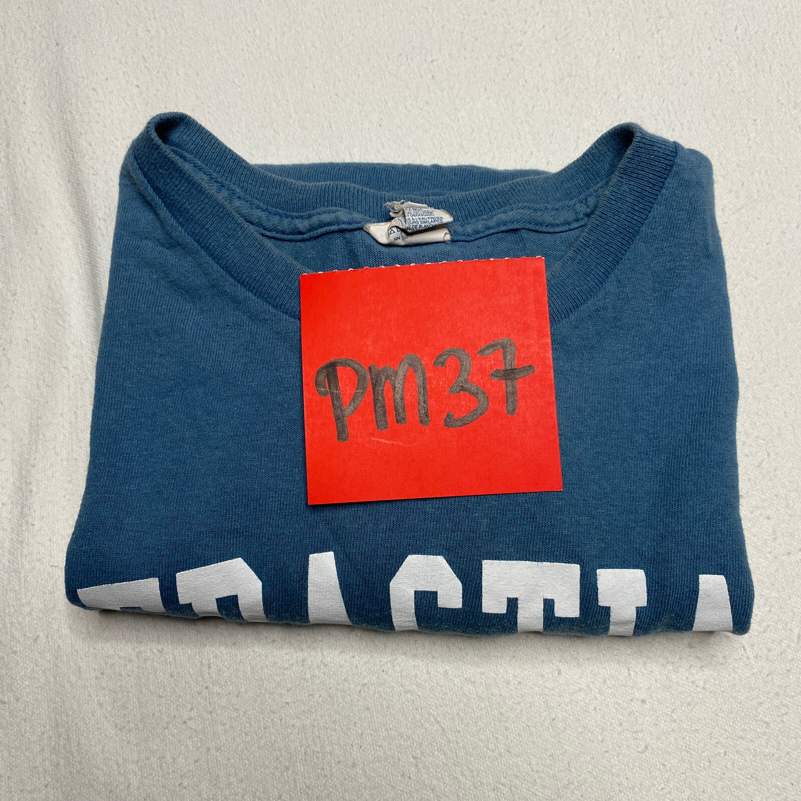 Delta Pro Weight T Shirt sz M Blue Sebastian Florida Retro Tourist Chic Casual gallery