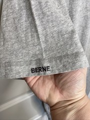 Berne Lightweight Grey Short Sleeve Pocket T-Shirt Berne BSM76 Sz XL