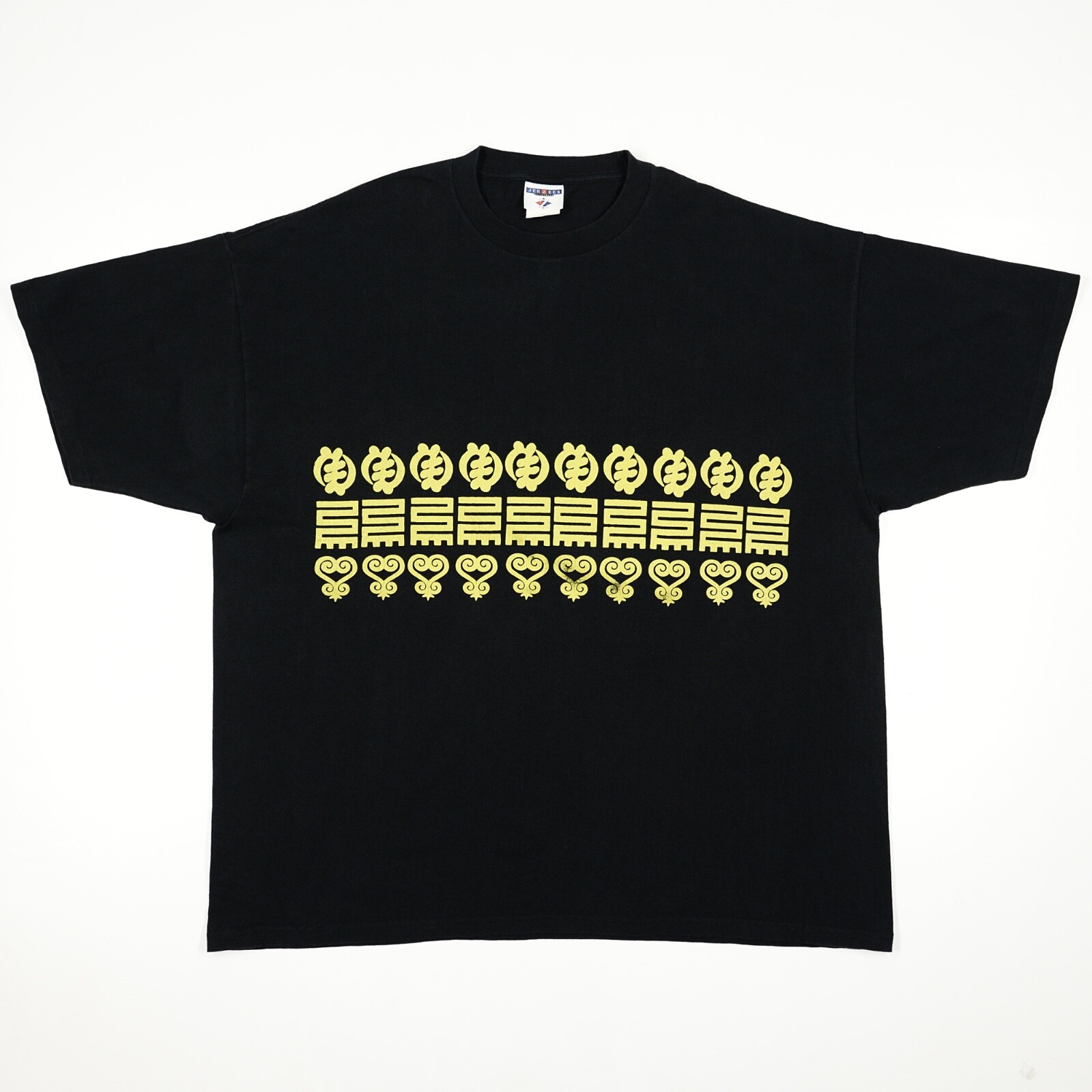 VTG Akeem Collection 2000 Ghanaian Ghana Africa Akan Adinkra Symbols T-Shirt 2XL